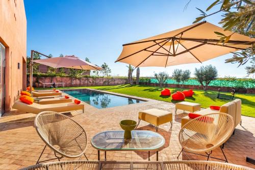 Ait Hamid Villa | 4-Suite Villa sans vis à vis Wi-Fi