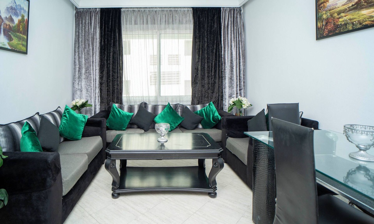 Bni Makada Apartment | Central Tangier Apartment – Walk to Beach & Train Station