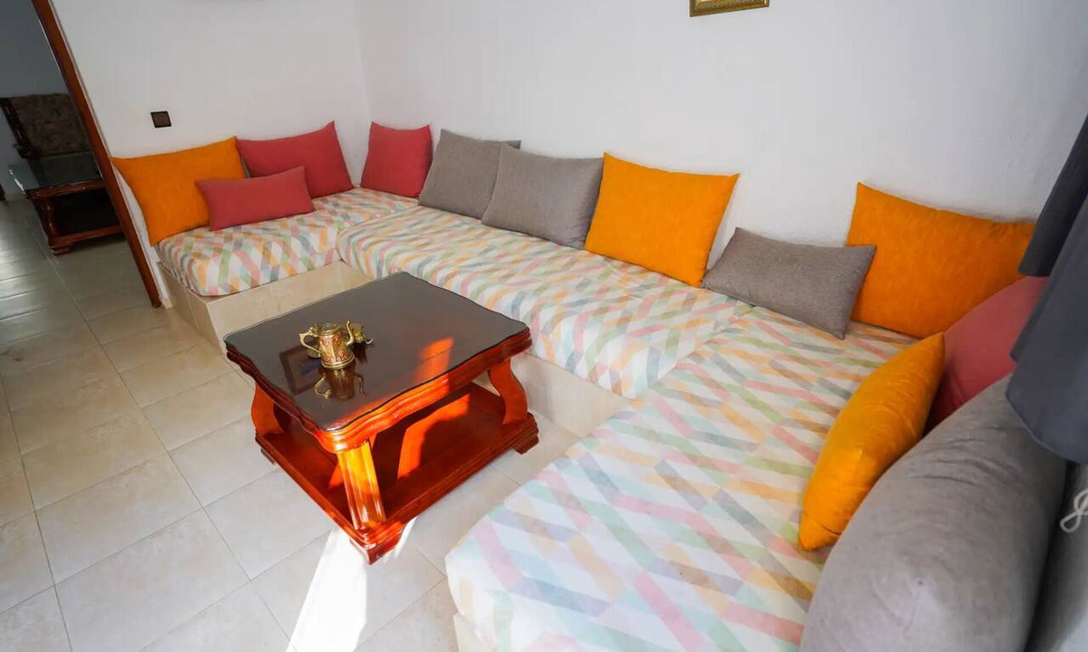 Miramar Apartment | Charming 1-Bedroom Apartment with City View in Martil