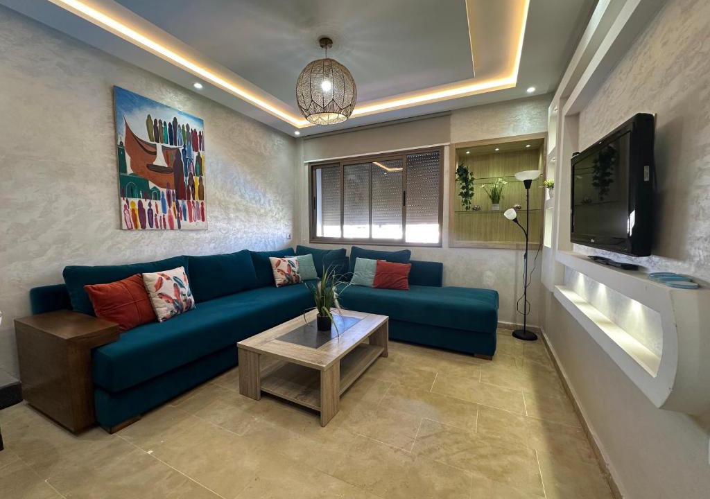 El Mansouria Apartment | Cosy & lumineux Terrasse face à la piscine