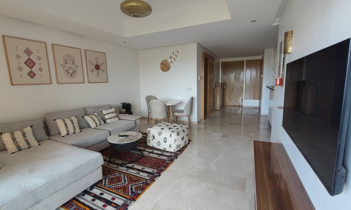 Tamrhakht Apartment | Cozy 1 bedroom apparemment with private terrace, golf and ocean view