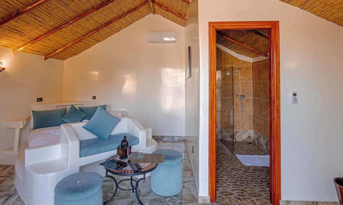 Menara House | Escale Nature near Marrakech | Private Bungalows, Pool, Terrace & Hammam
