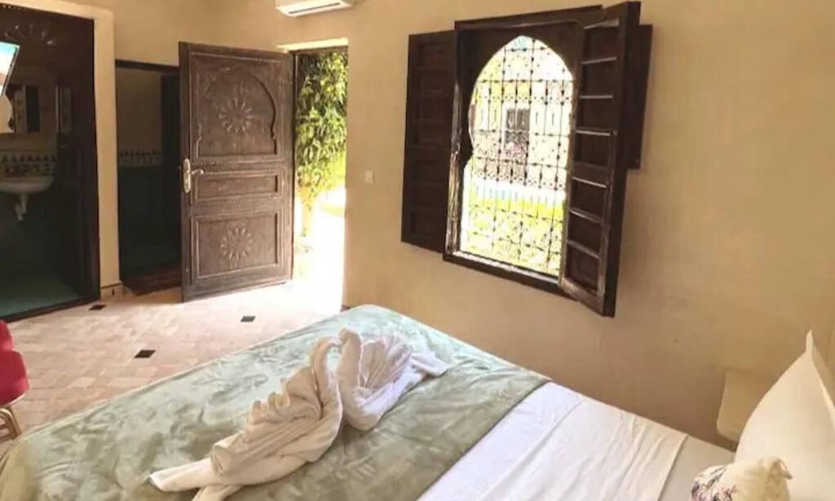 Marrakech Resort | Green bedroom