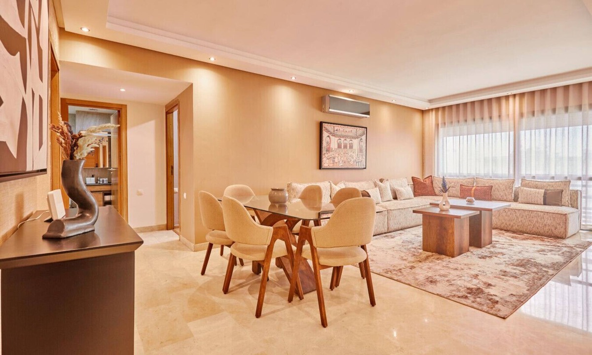 Casablanca Apartment | Large 3BR Apartment | Prime Socrate Location