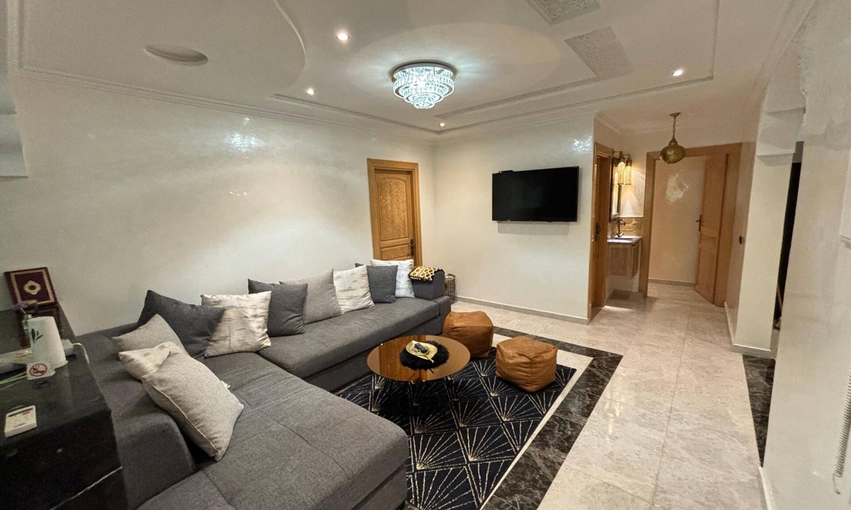 Ville Nouvelle Condo | Lovely 1-bedroom condo with AC in charming Fes 6km to Old Medina