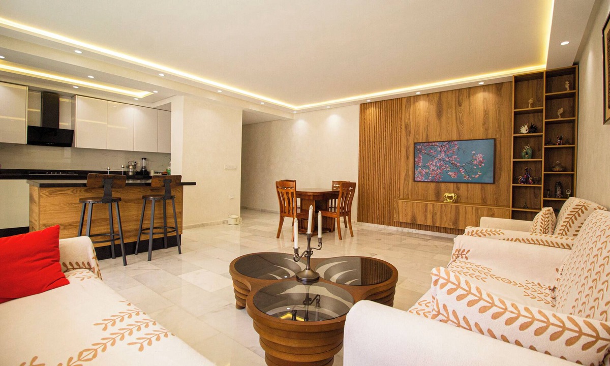 Tangier Apartment | Luxury 2-Bedroom Pool, Quiet & Spacious