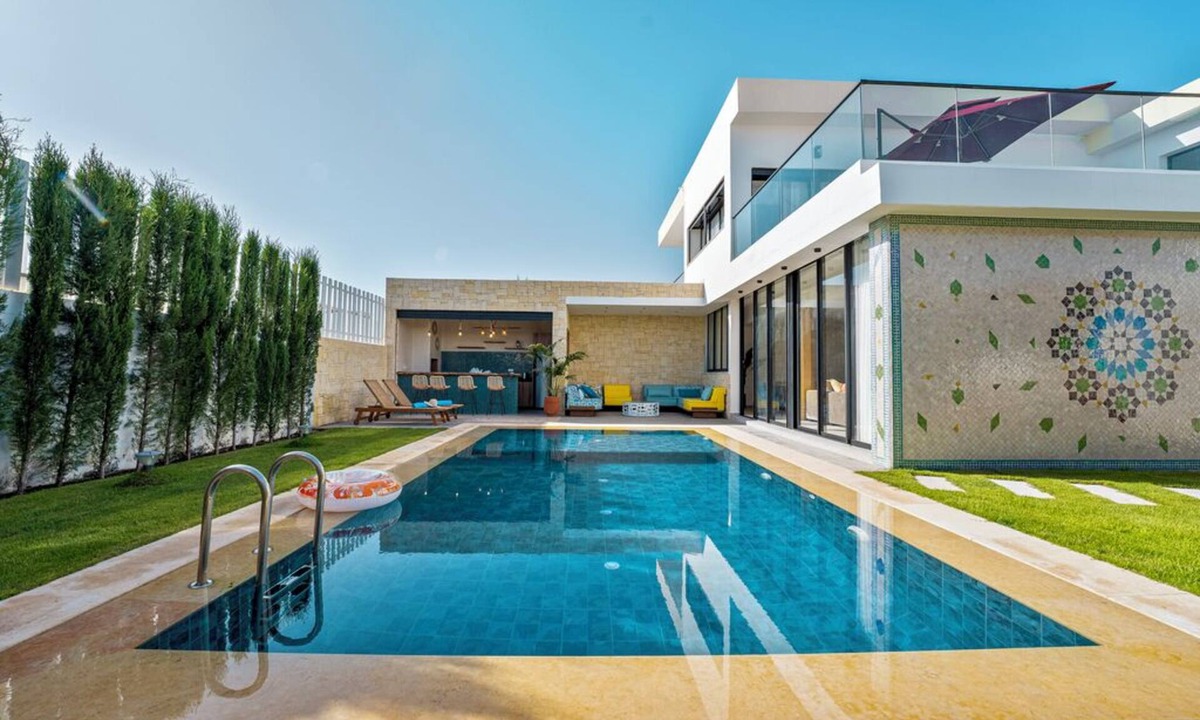 Tamraght Villa | Luxury Villa Taghazout bay Heated Pool & Spacious Garden