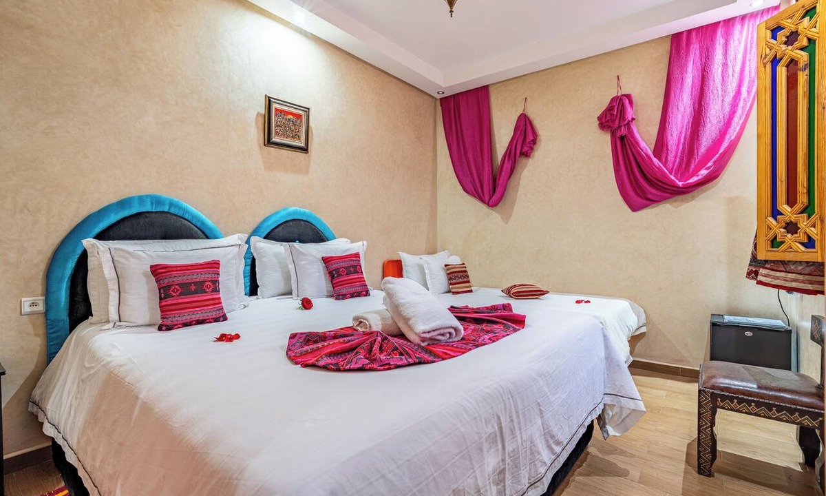 Marrakech Hotel | MAISON KA HOTEL: DOUBLE BED OR TRIPLE
