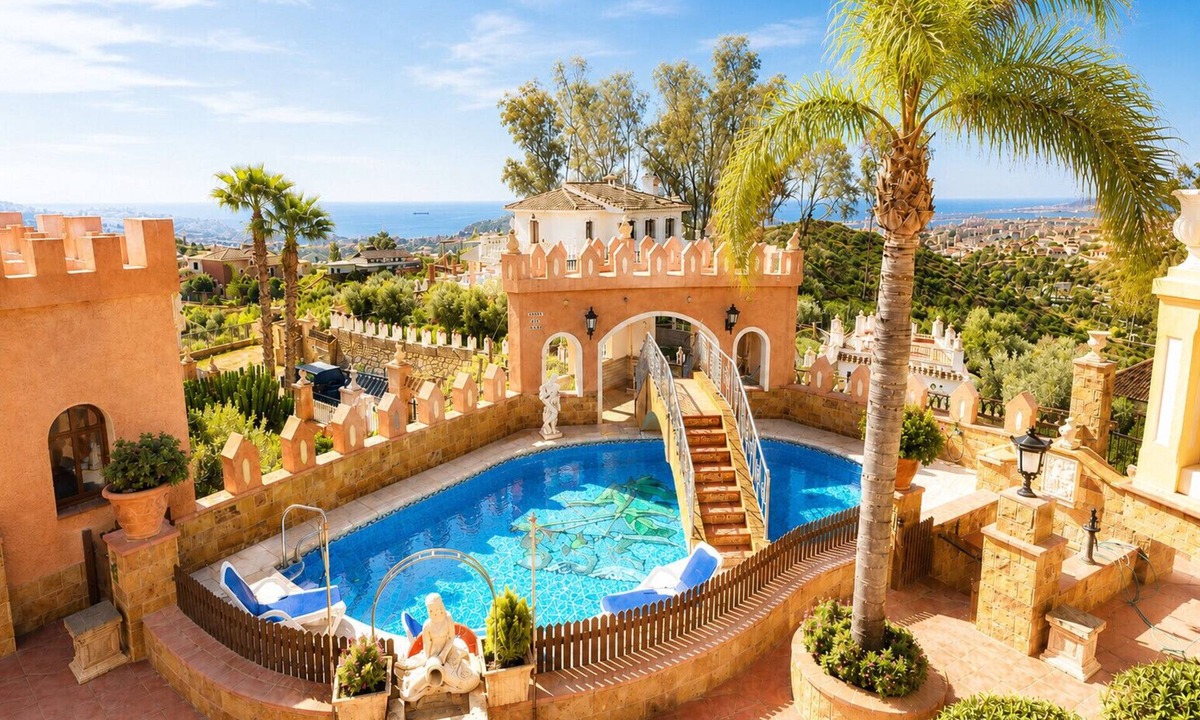 Ciudad Jardin Villa | Málaga Castle: 3.5km’s to beach and city center