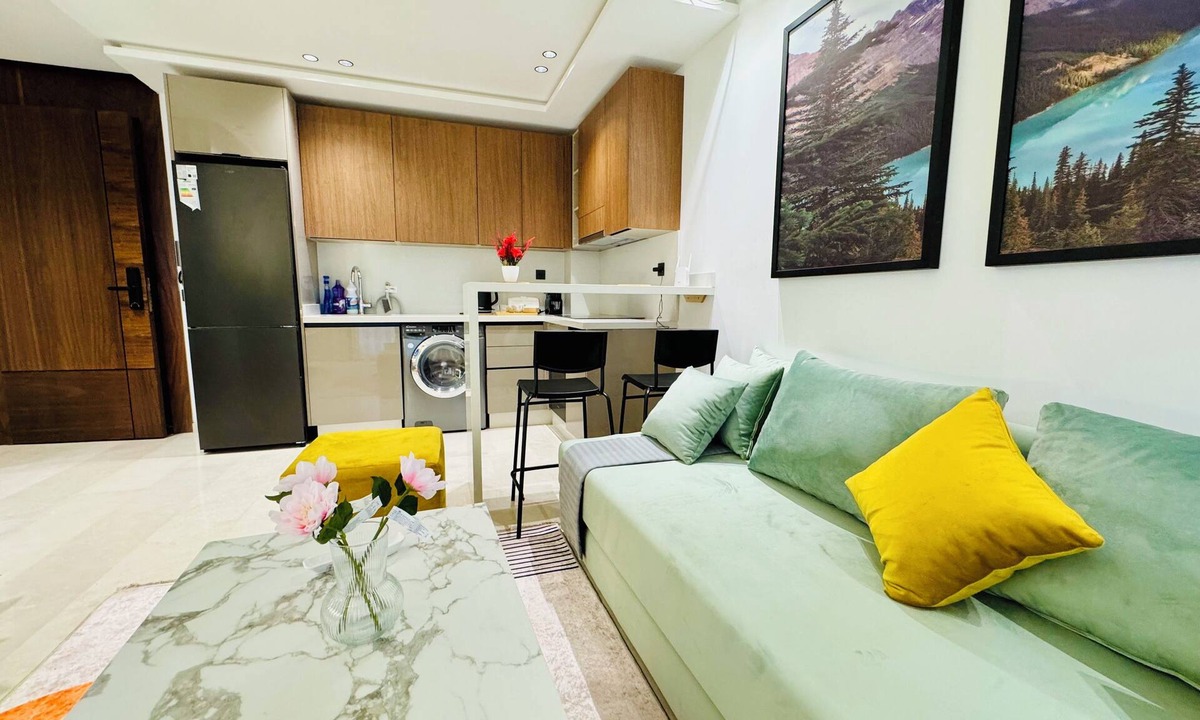 Casablanca Apartment | Malena Escape - Comfort & Serenity for an Unforgettable Visit close to M Stadium