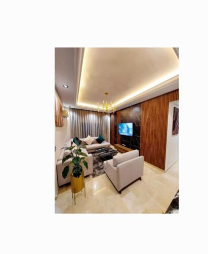 SOUR JDID Apartment | modern apartment opposite to HASSAN2 MOSQUE & FAIR international casablanca , near downtwn, with side SEA view with sports machines with free underground GARAGE prohibited for unmarried couples of Arab original apartment too QUIET