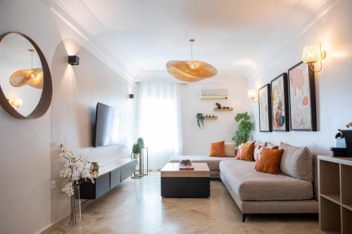 Agdal Apartment | N10 - 2 BDR, AC, Parking, Fiber, Elevator - Arribat Mall