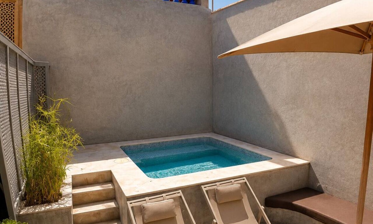 Diour Jdad House | Riad 77 – A charming residence with a terrace and pool in the heart of the medina in Marrakech
