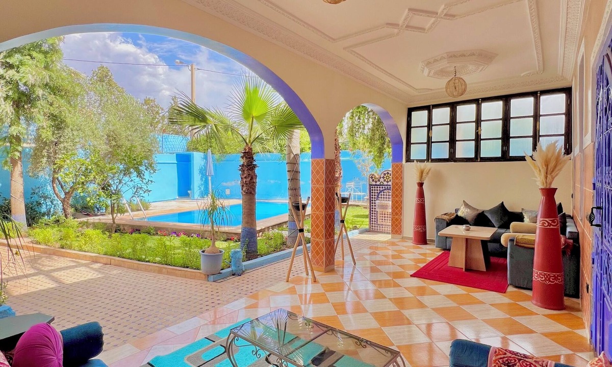 Sidi Abdallah Ghiat House | Royal Palm Retreat/private Pool Villa Marrakech
