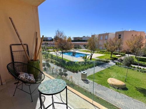 Tamrhakht Apartment | Serenity - Confort, vue piscine et terrasse