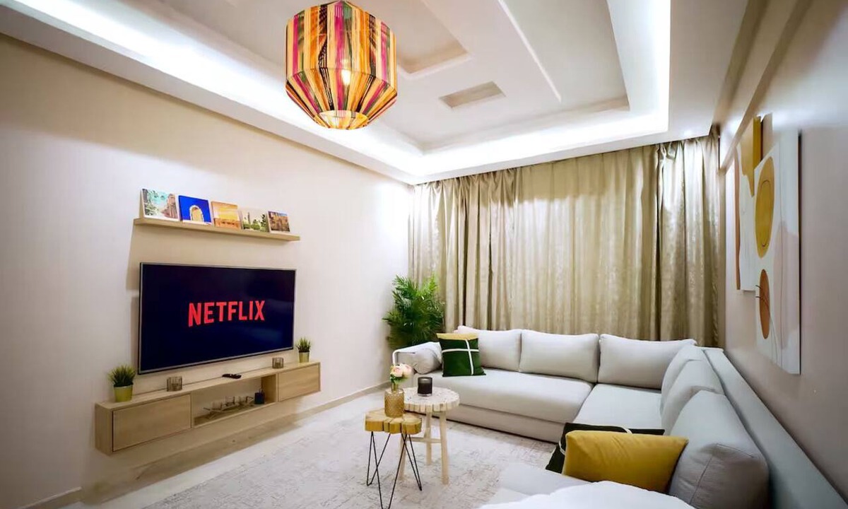 Cite Al Mohammadi Apartment | Stunning Apartment in Islane, Agadir, with a Pool