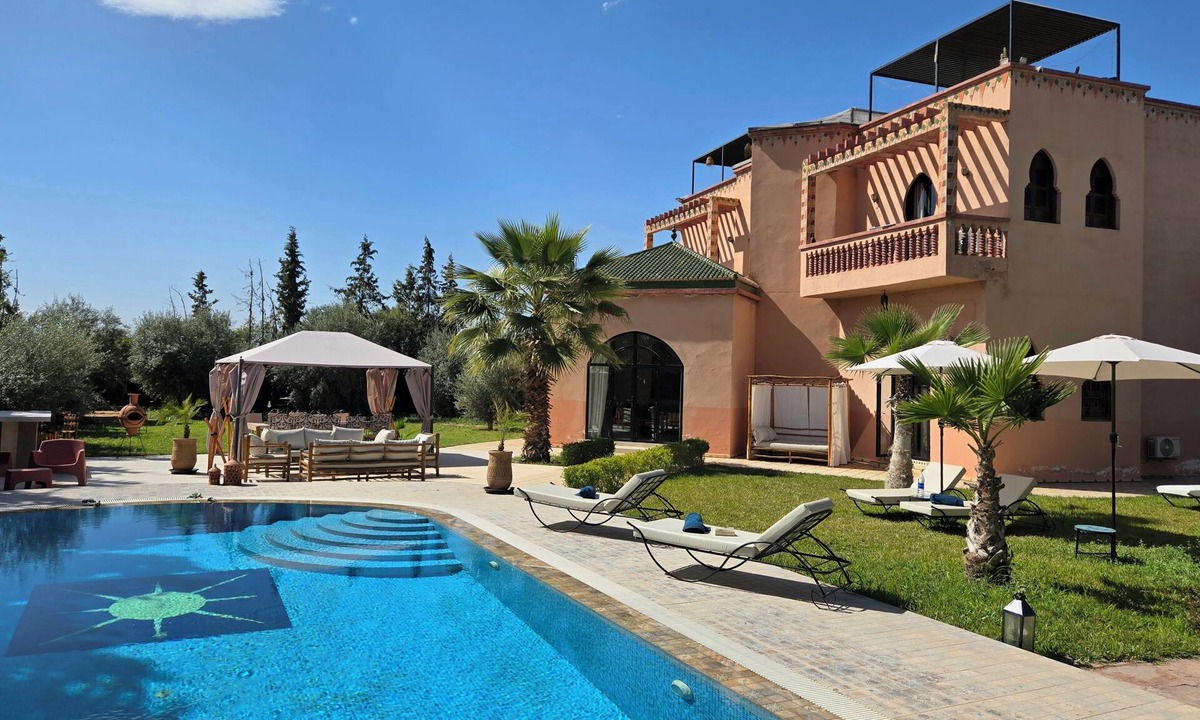 Sidi Abdallah Ghiat Villa | Villa Gan Atlas - Luxury, pool, 7 suites, 14 pers. quiet & nature Marrakech
