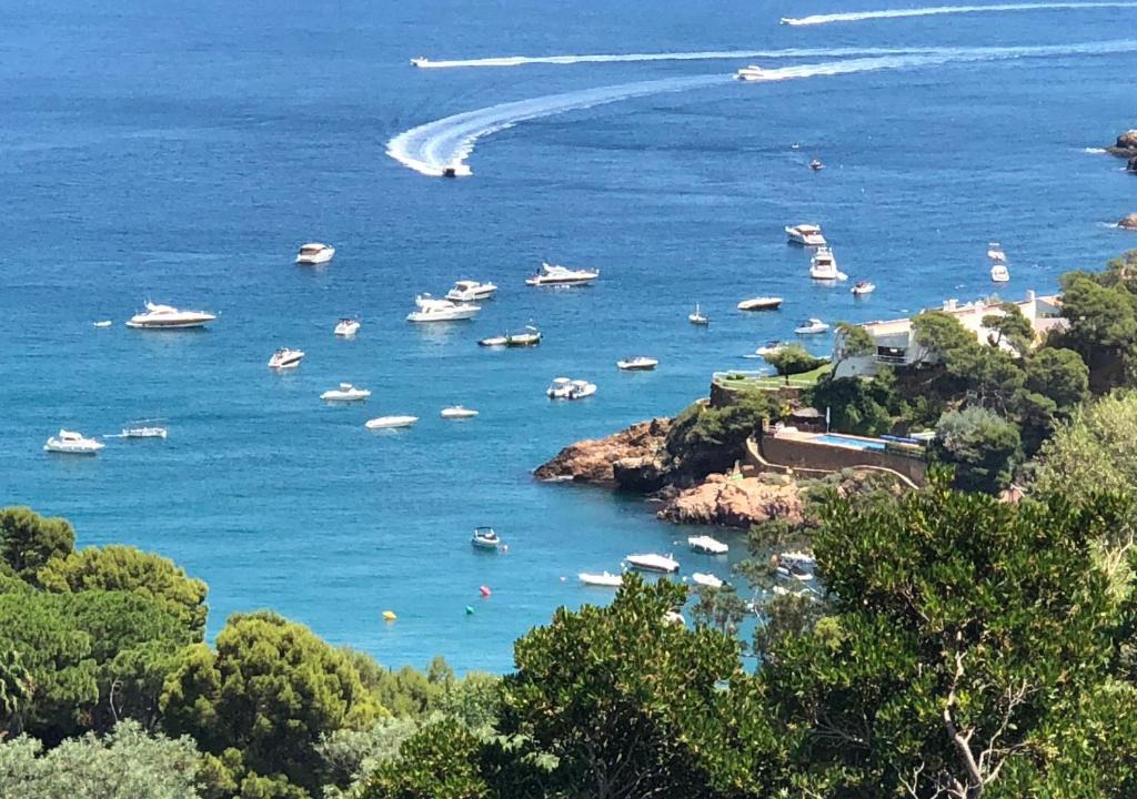 Sa Riera Villa | Villa Sa Riera Begur vue mer panoramique et plage à pieds