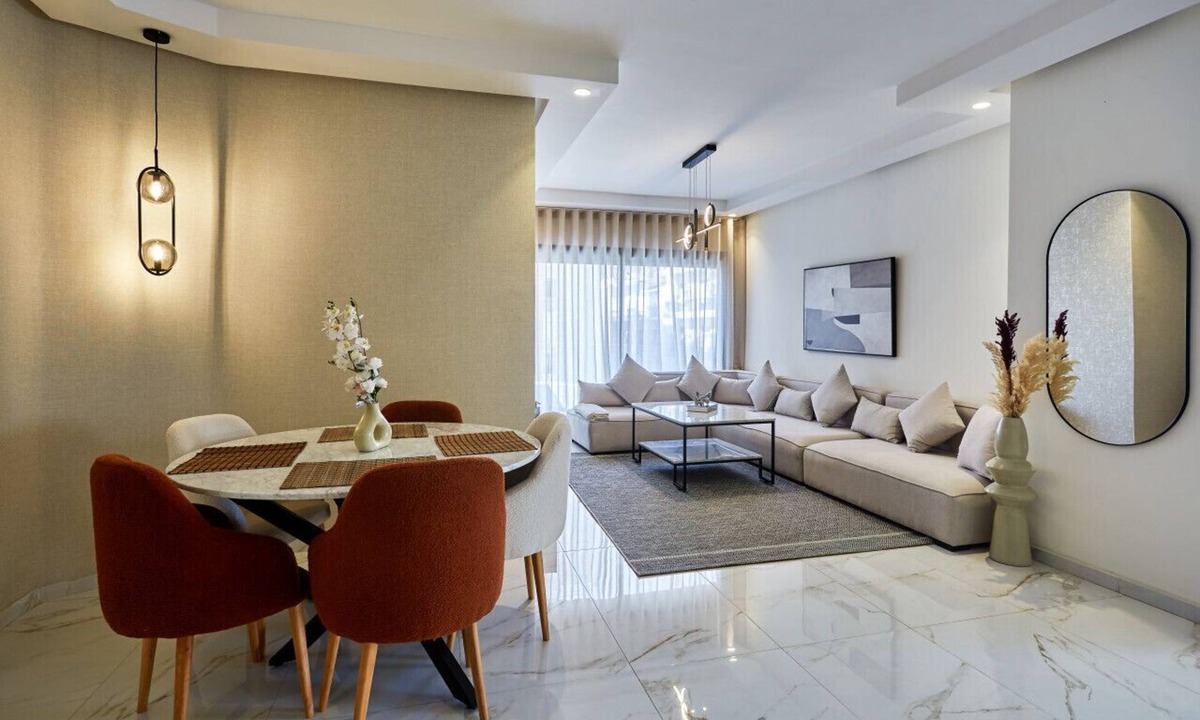 Casablanca Apartment | Your Home Away from Home: 2 Bed Flat W/Parking