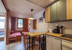 27m² studio with balcony, pets allowed, near lifts in Valmorel