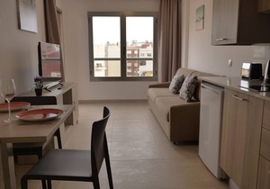 Studio apartment with sea view in Lloret de Mar