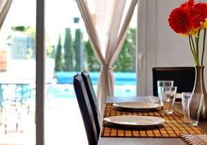 VILLA DUNAS, modern house with pool close to the beach in cala d´Or in Cala D'or