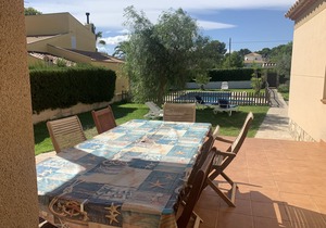 Villa with private pool for 11 people air conditioning wifi at 800m Calaforn in L'Ametlla de Mar