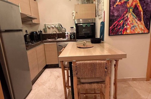 Sidi Rahal Apartment | 2-bedroom apartment with a terrace, garden-level unit, pool, and right on the beach