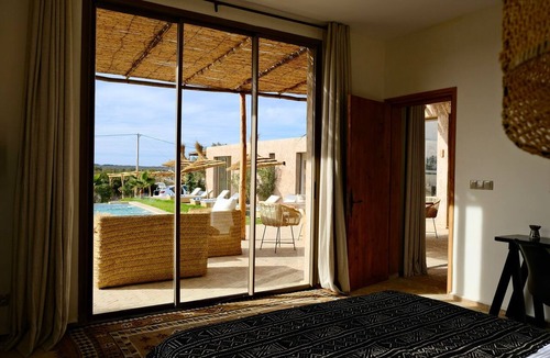 Ghazoua Villa | 3-bedroom Beldi villa and pool in between Ghazoua and Sidi Kaouki with WiFi, AC.