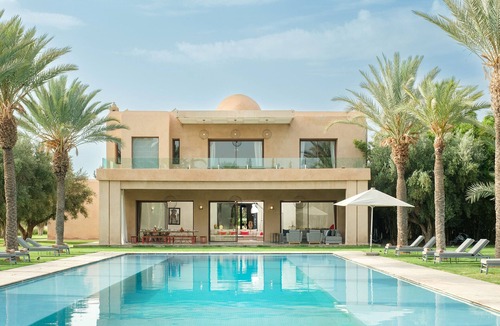 Marrakech Villa | ADNAA - Luxury Villa with 2 pools, sauna, hammam, tennis court & home cinema
