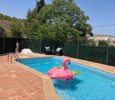Cehegin Apartment | Air Conditioned "Casa Tropicana" Villa-Sleeps 10-Free WiFi-Private Pool-Free Parking
