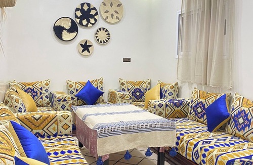 Tamraght Apartment | Amazigh Surf House- Cozy, Quiet, Wi-Fi, Equipped Kitchen .