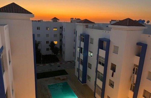 Asilah Apartment | Apartamento Familiar con Piscina en Bayt Al Bahr Asilah