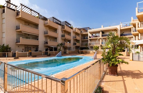 Castell de Ferro Apartment | Apto Castell Beach. Apartment with a spacious seaside terrace.