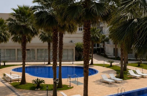Cherrat Apartment | Bouznika Beach: 2-bedroom with a pool