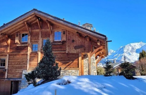 Combloux Ski Chalet | Chalet Centre Combloux Avec vue Magnifique sur la Chaine du Mont Blanc