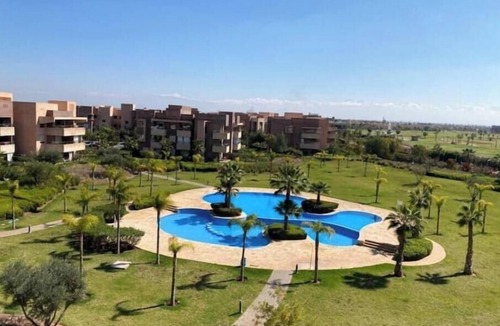 Mouassine Apartment | Charming 2-Bedroom Apartment with Pool View at Prestigia Saphir