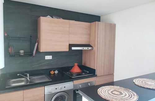 Tamrhakht Apartment | Cozy 1 bedroom apparemment with private terrace, golf and ocean view