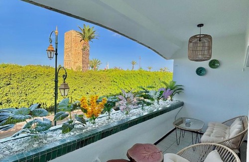 Rabat Apartment | Cozy Stay with Hassan Tower View
