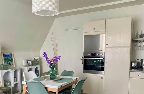 Mayenne Apartment | Downtown, Enclosed private parking lot, Bike storage area