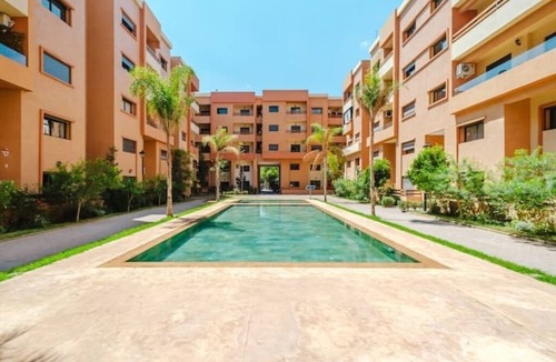 Daoudiate Apartment | Elegant Appt Near MAvenue: Pool-Parking-Balcony