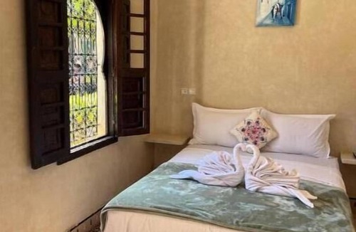 Marrakech Resort | Green bedroom