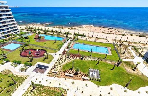 Punta Prima Apartment | Luxury 3-Bedroom Seafront Apartment with Terraces and Stunning Sea Views