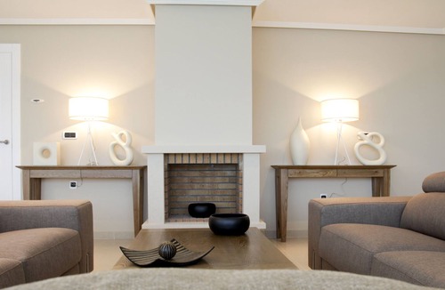 Pueblo Mascarat House | Luxury Villa front line beach, Free Wifi, Private Pool, Sea Views !!