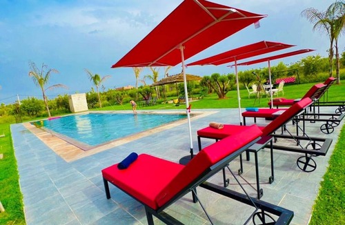 Sidi Abdallah Ghiat House | Luxury villa with a private pool and panoramic views of the Atlas Mountains, Marrakech