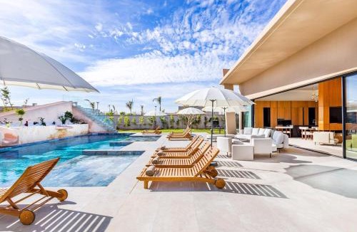 Annakhil Villa | Luxury villa with spa, gym and cinema 15 min from center