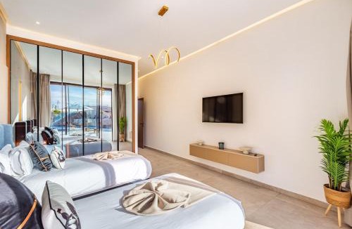 Annakhil Villa | Luxury villa with spa, gym and cinema 15 min from center