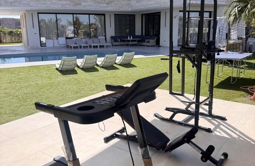 Agdal Villa | Luxury villa Zakarya heated pool fitness jacuzzi