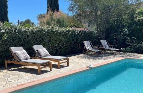 Boulouris-sur-Mer House | Magnificent house with all comforts, swimming pool, air-conditioning, close to beach and golf course.