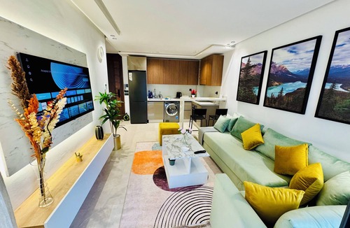 Casablanca Apartment | Malena Escape - Comfort & Serenity for an Unforgettable Visit close to M Stadium